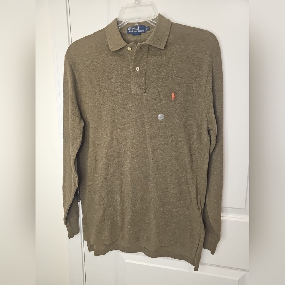Polo by Ralph Lauren Men's Brown Long Sleeve Shirt Size S MWOT